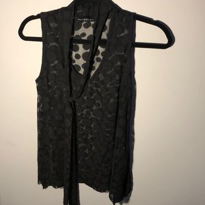 Nally & Millie womens see thru top